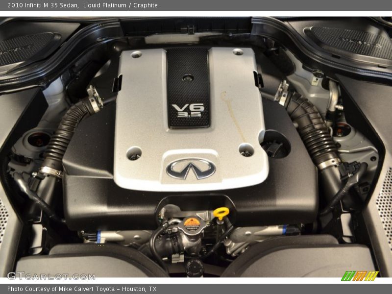 Liquid Platinum / Graphite 2010 Infiniti M 35 Sedan