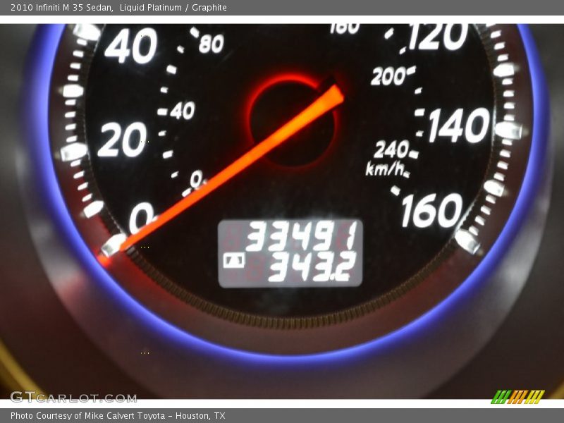 Liquid Platinum / Graphite 2010 Infiniti M 35 Sedan