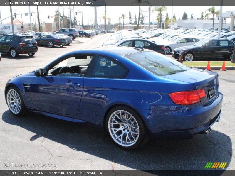  2012 M3 Coupe Le Mans Blue Metallic
