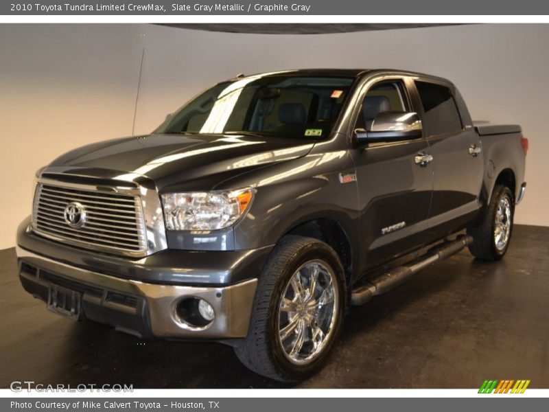 Slate Gray Metallic / Graphite Gray 2010 Toyota Tundra Limited CrewMax