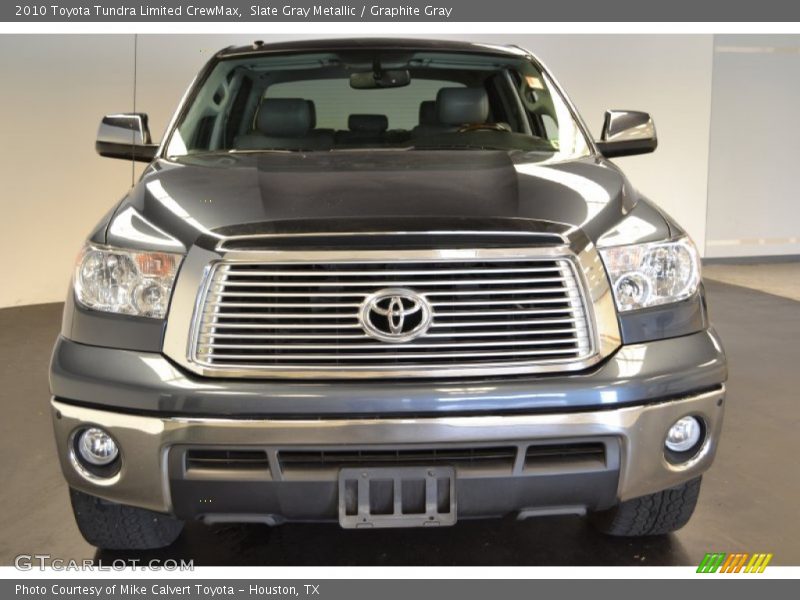 Slate Gray Metallic / Graphite Gray 2010 Toyota Tundra Limited CrewMax