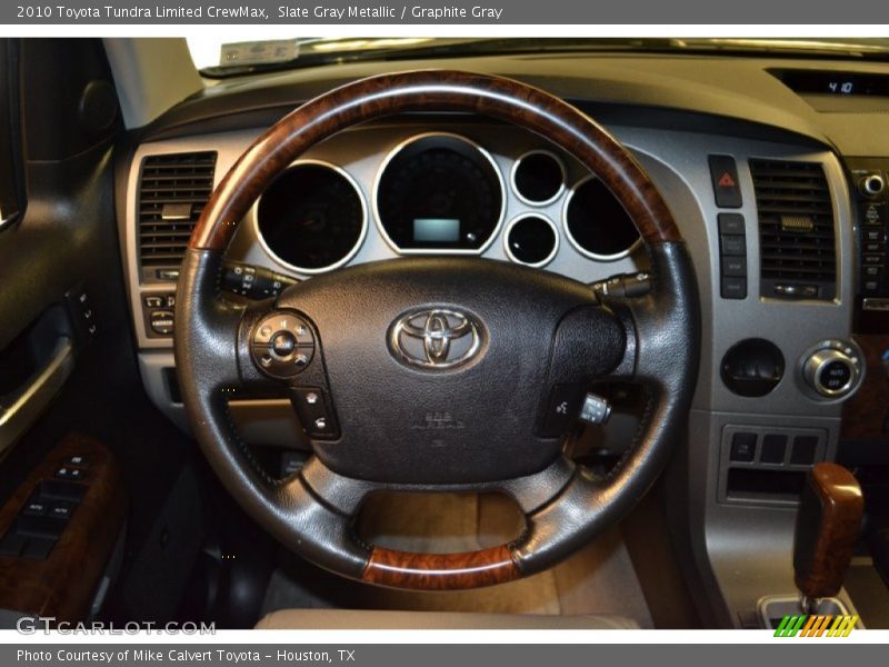 Slate Gray Metallic / Graphite Gray 2010 Toyota Tundra Limited CrewMax