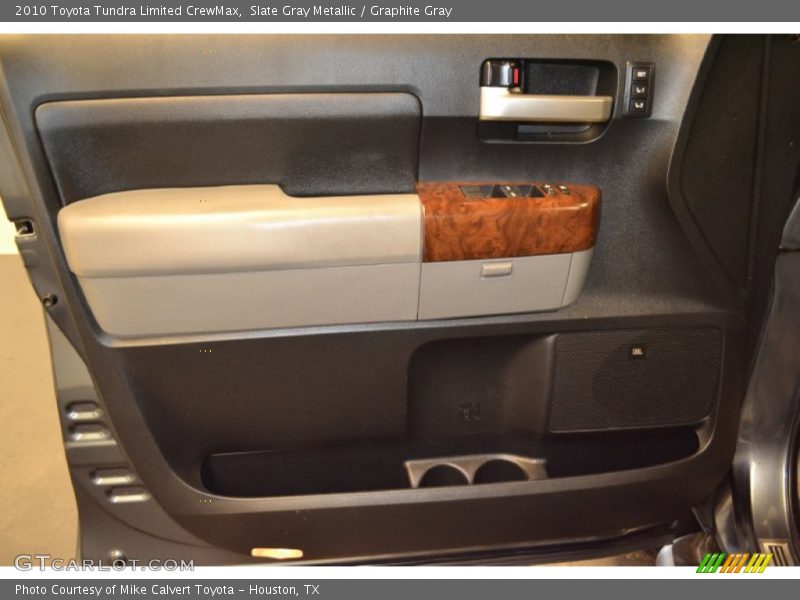 Slate Gray Metallic / Graphite Gray 2010 Toyota Tundra Limited CrewMax