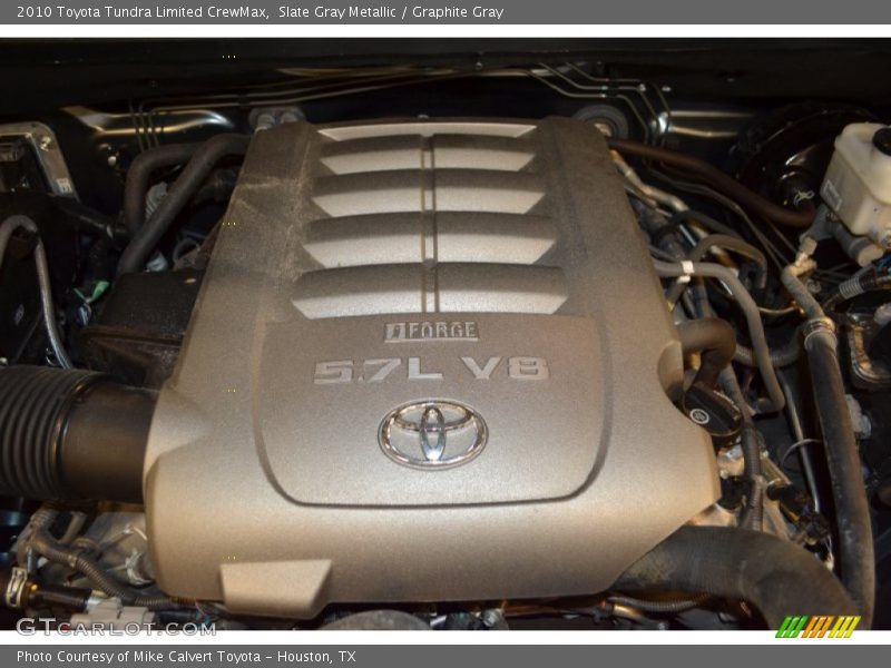 Slate Gray Metallic / Graphite Gray 2010 Toyota Tundra Limited CrewMax