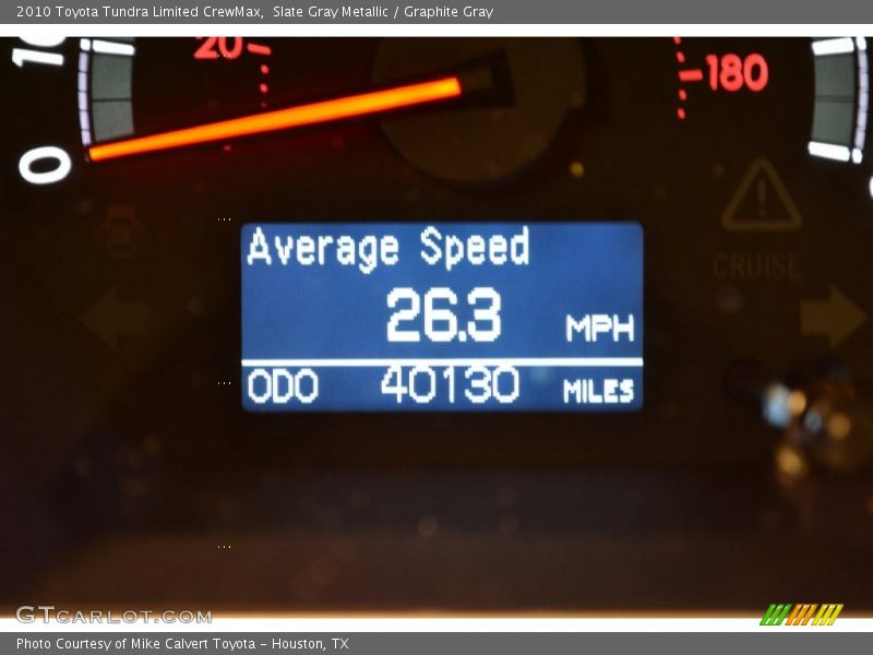 Slate Gray Metallic / Graphite Gray 2010 Toyota Tundra Limited CrewMax