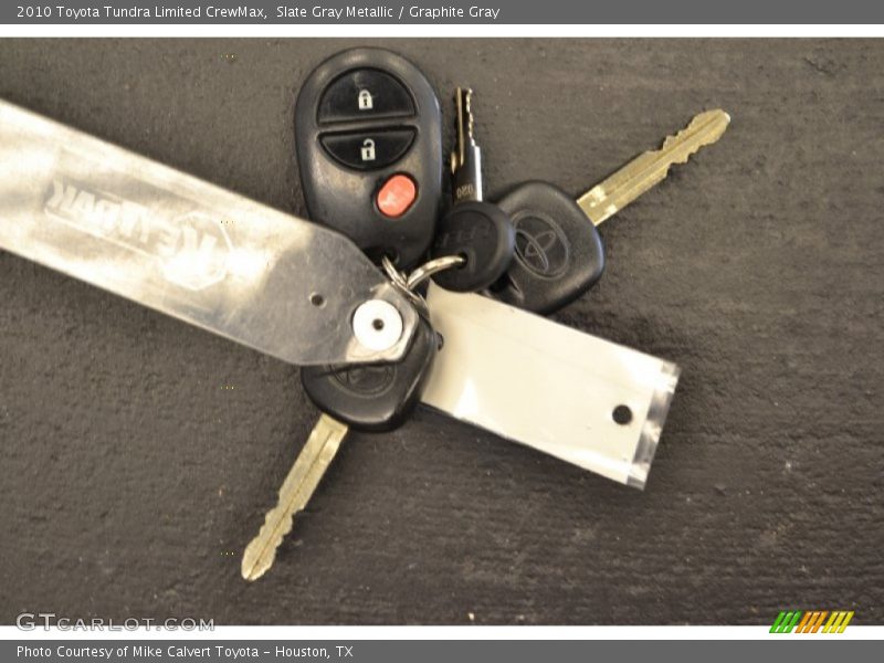 Slate Gray Metallic / Graphite Gray 2010 Toyota Tundra Limited CrewMax