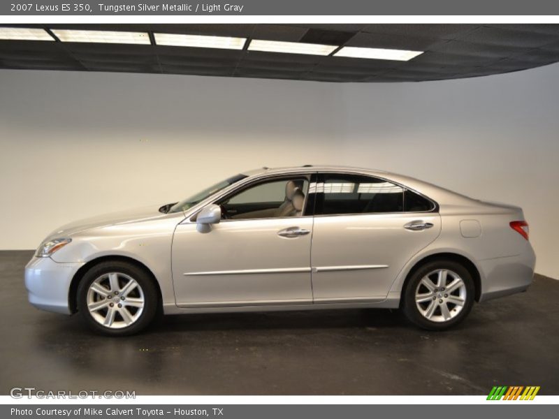 Tungsten Silver Metallic / Light Gray 2007 Lexus ES 350