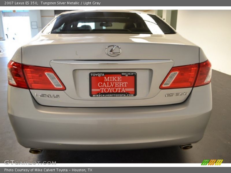 Tungsten Silver Metallic / Light Gray 2007 Lexus ES 350