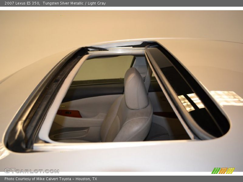 Tungsten Silver Metallic / Light Gray 2007 Lexus ES 350