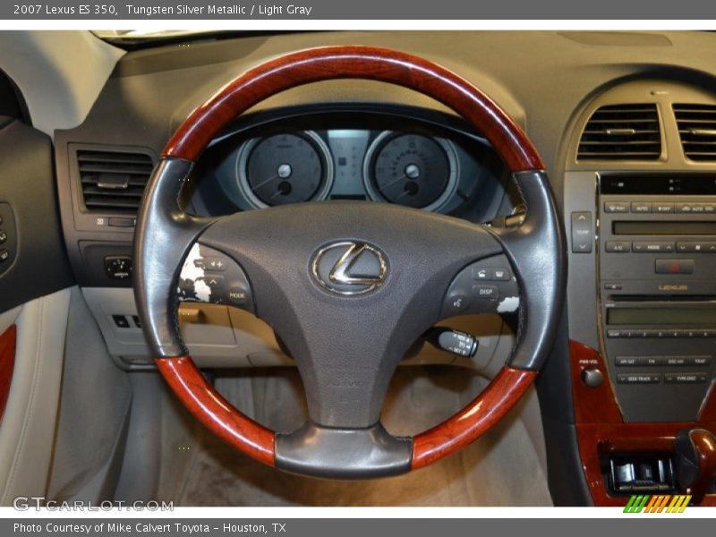 Tungsten Silver Metallic / Light Gray 2007 Lexus ES 350
