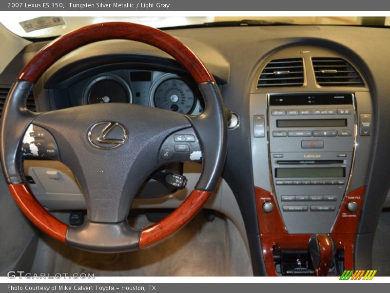 Tungsten Silver Metallic / Light Gray 2007 Lexus ES 350