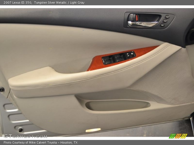 Tungsten Silver Metallic / Light Gray 2007 Lexus ES 350