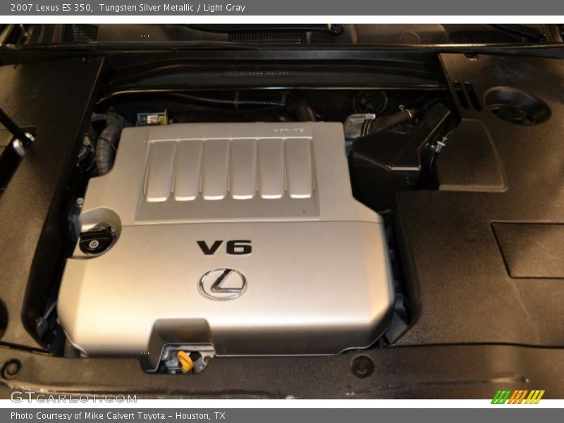 Tungsten Silver Metallic / Light Gray 2007 Lexus ES 350