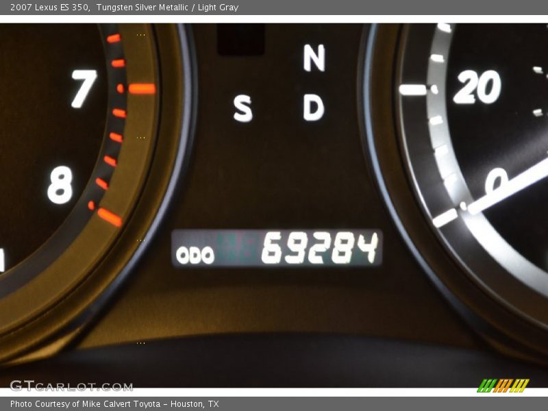 Tungsten Silver Metallic / Light Gray 2007 Lexus ES 350