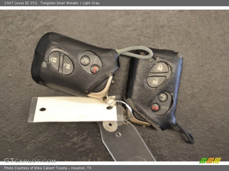 Tungsten Silver Metallic / Light Gray 2007 Lexus ES 350