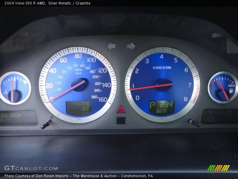  2004 S60 R AWD R AWD Gauges