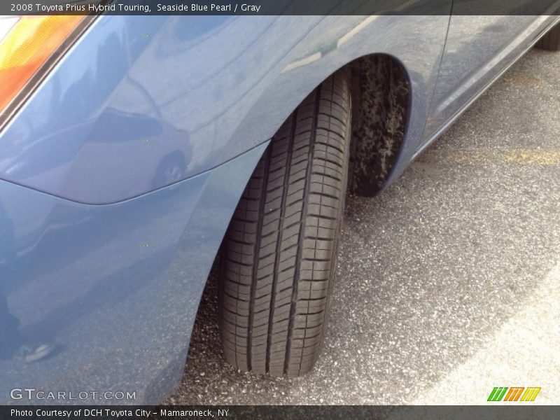 Seaside Blue Pearl / Gray 2008 Toyota Prius Hybrid Touring