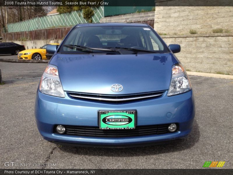 Seaside Blue Pearl / Gray 2008 Toyota Prius Hybrid Touring