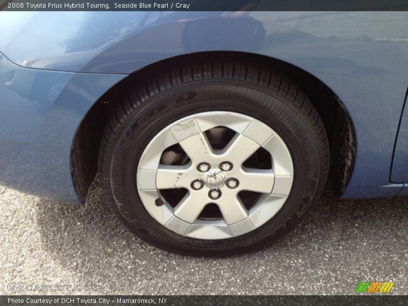 Seaside Blue Pearl / Gray 2008 Toyota Prius Hybrid Touring