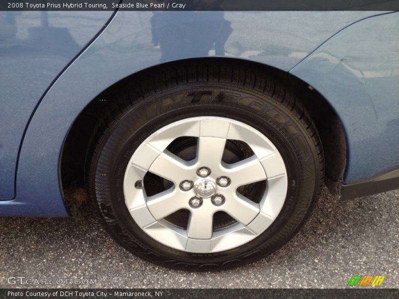 Seaside Blue Pearl / Gray 2008 Toyota Prius Hybrid Touring