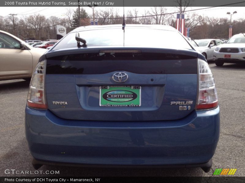 Seaside Blue Pearl / Gray 2008 Toyota Prius Hybrid Touring