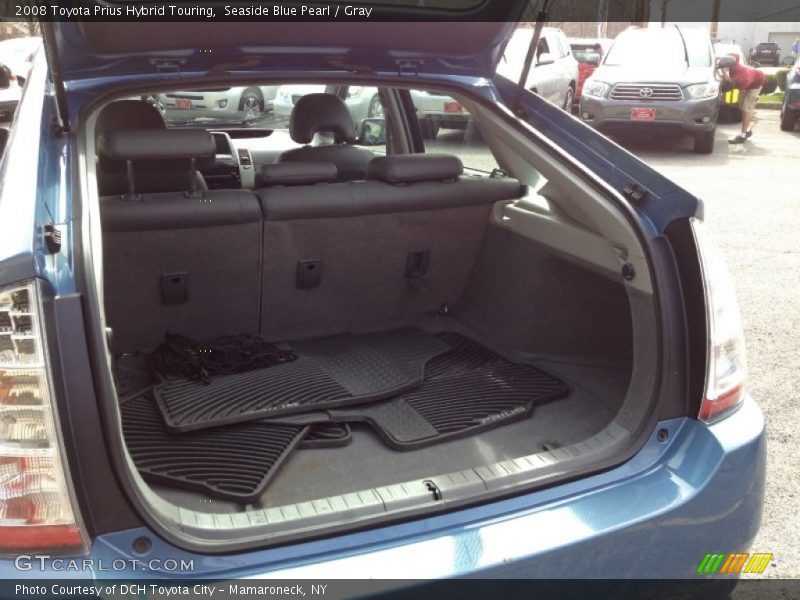 Seaside Blue Pearl / Gray 2008 Toyota Prius Hybrid Touring