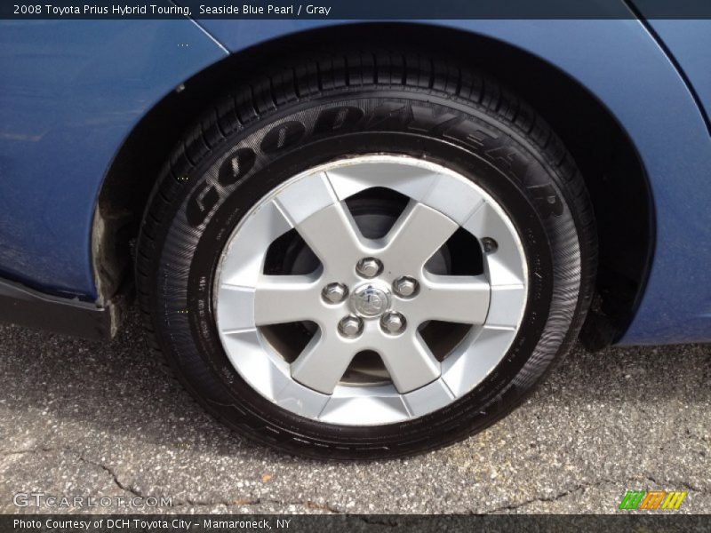 Seaside Blue Pearl / Gray 2008 Toyota Prius Hybrid Touring