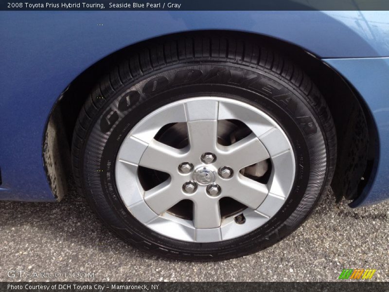 Seaside Blue Pearl / Gray 2008 Toyota Prius Hybrid Touring