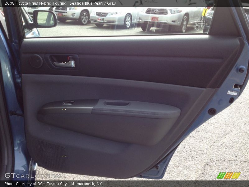Seaside Blue Pearl / Gray 2008 Toyota Prius Hybrid Touring
