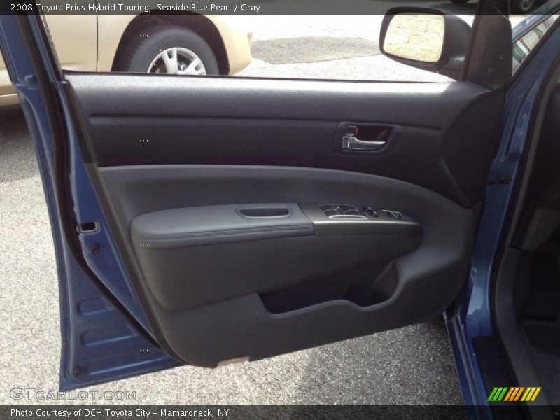 Seaside Blue Pearl / Gray 2008 Toyota Prius Hybrid Touring
