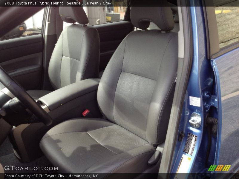 Seaside Blue Pearl / Gray 2008 Toyota Prius Hybrid Touring
