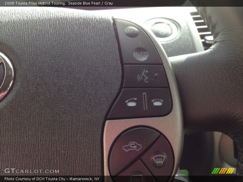 Seaside Blue Pearl / Gray 2008 Toyota Prius Hybrid Touring