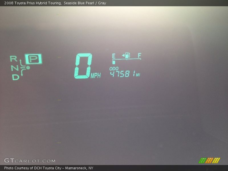 Seaside Blue Pearl / Gray 2008 Toyota Prius Hybrid Touring