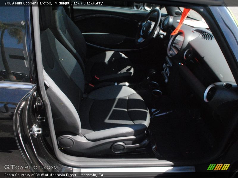 Midnight Black / Black/Grey 2009 Mini Cooper Hardtop