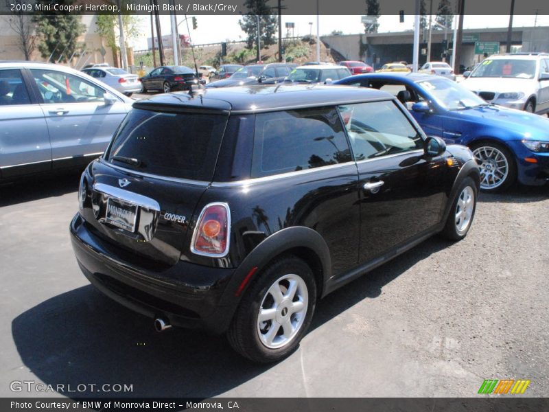 Midnight Black / Black/Grey 2009 Mini Cooper Hardtop