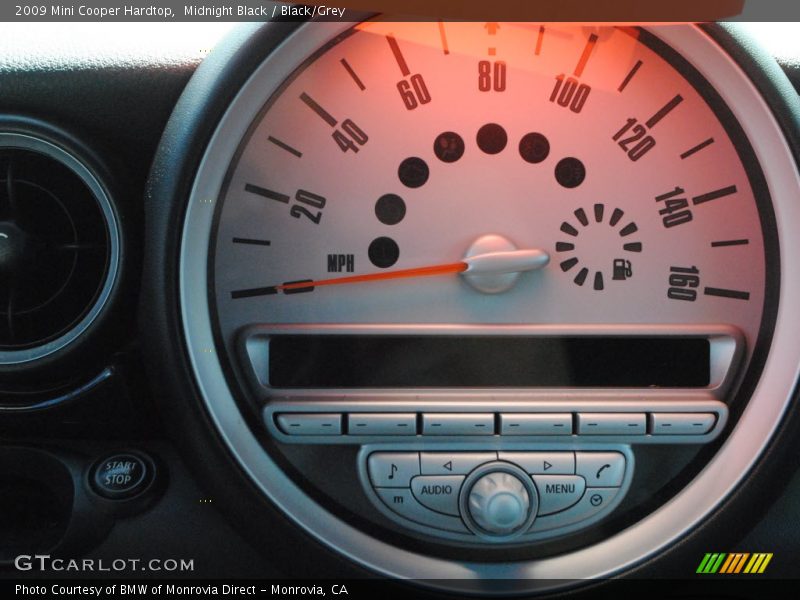 Midnight Black / Black/Grey 2009 Mini Cooper Hardtop