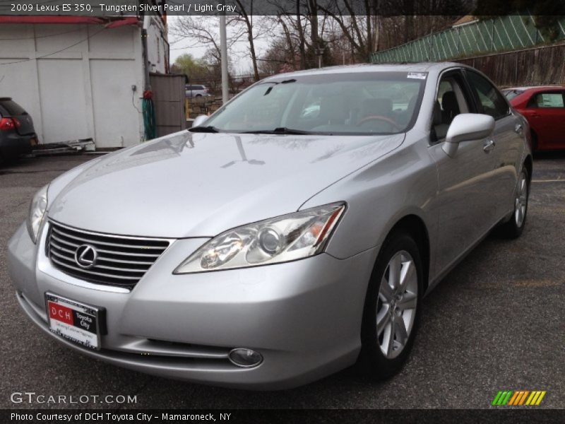 Tungsten Silver Pearl / Light Gray 2009 Lexus ES 350