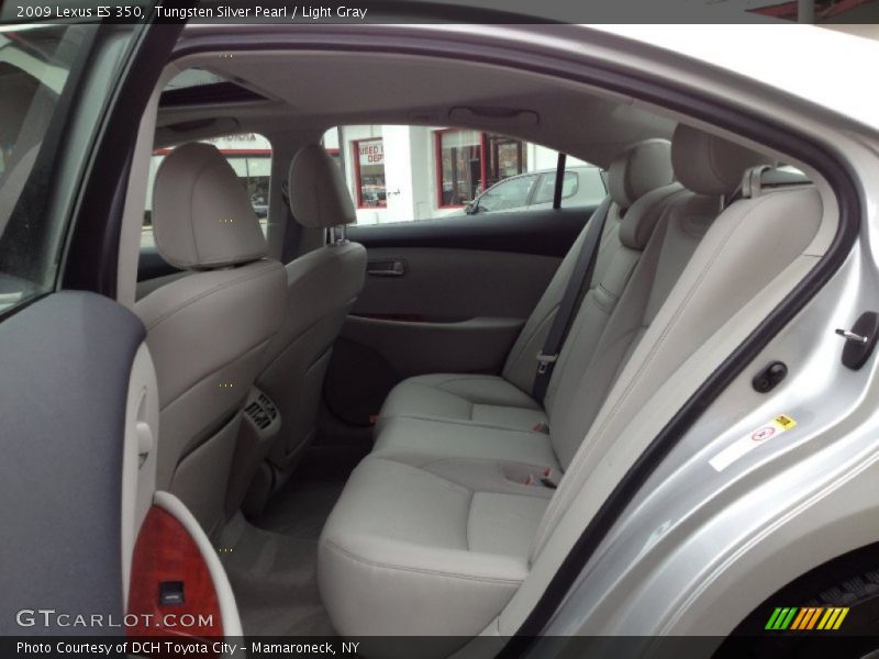 Tungsten Silver Pearl / Light Gray 2009 Lexus ES 350