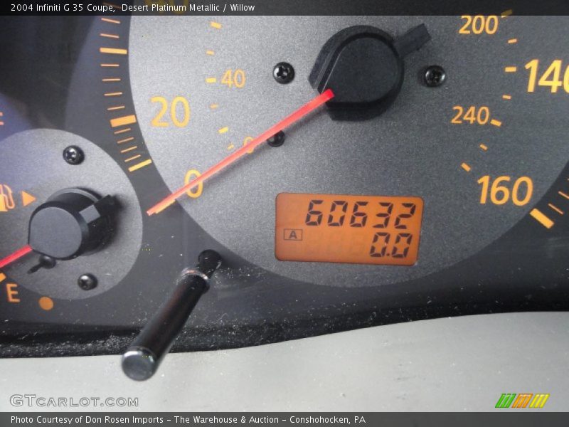Desert Platinum Metallic / Willow 2004 Infiniti G 35 Coupe