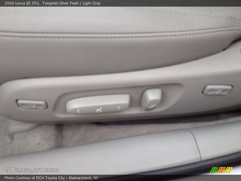 Tungsten Silver Pearl / Light Gray 2009 Lexus ES 350