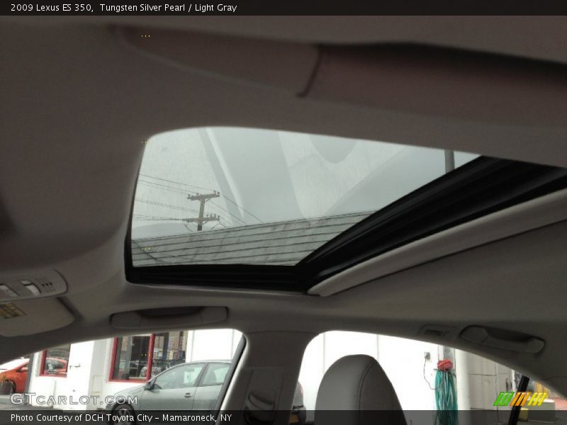 Tungsten Silver Pearl / Light Gray 2009 Lexus ES 350