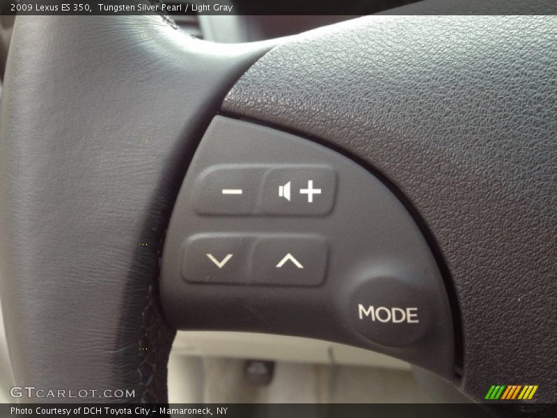 Tungsten Silver Pearl / Light Gray 2009 Lexus ES 350