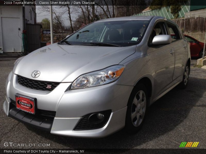 Classic Silver Metallic / Dark Charcoal 2009 Toyota Matrix S