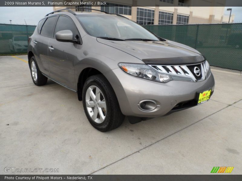 Platinum Graphite Metallic / Black 2009 Nissan Murano S