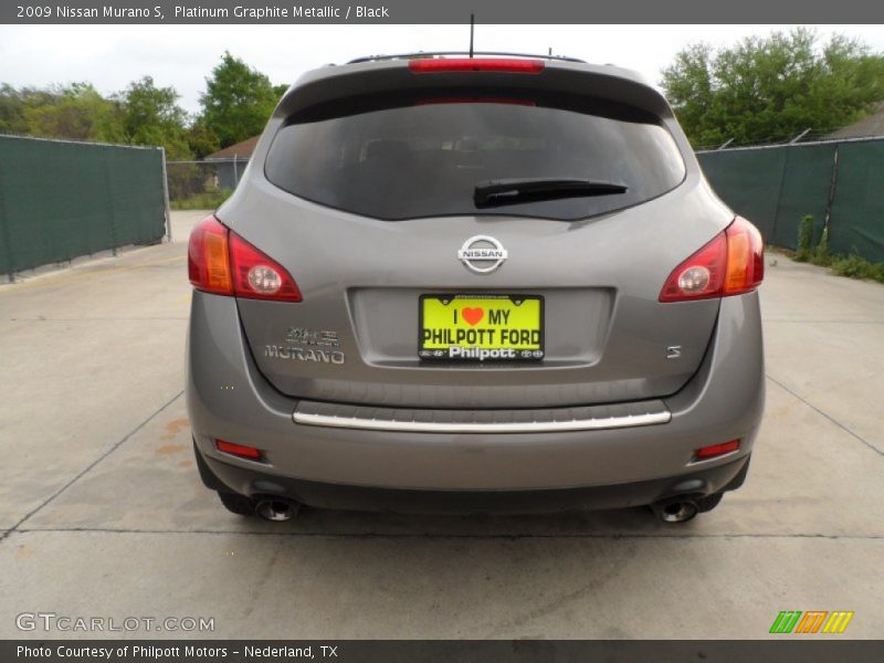 Platinum Graphite Metallic / Black 2009 Nissan Murano S