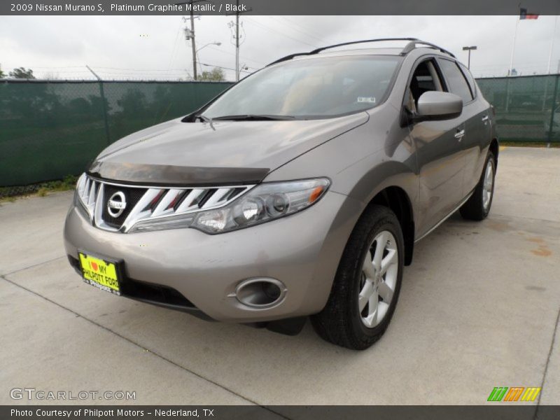 Platinum Graphite Metallic / Black 2009 Nissan Murano S