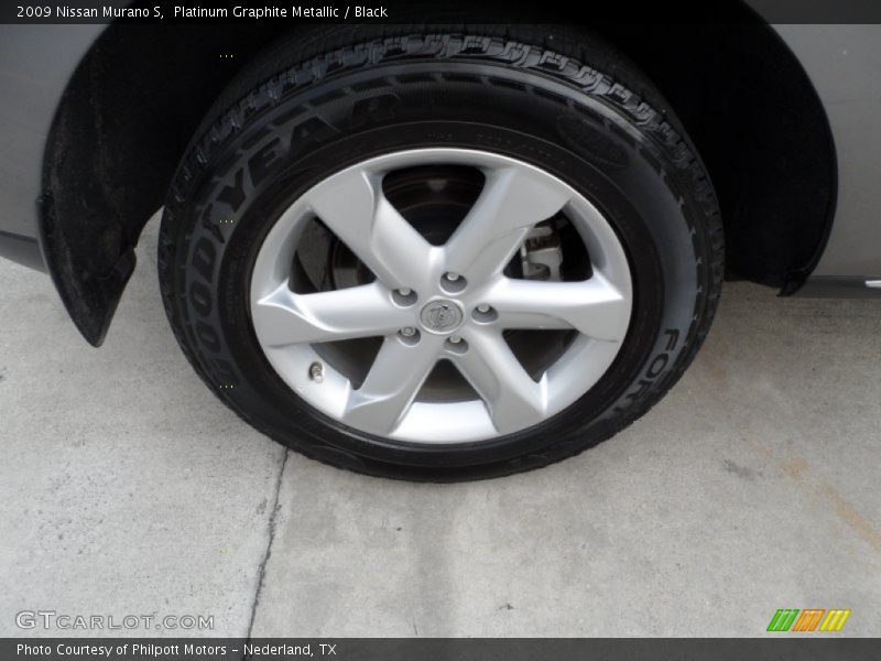 Platinum Graphite Metallic / Black 2009 Nissan Murano S