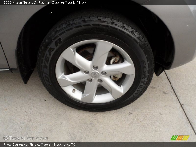 Platinum Graphite Metallic / Black 2009 Nissan Murano S
