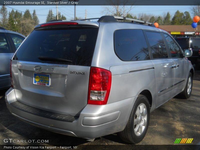 Stardust Silver / Gray 2007 Hyundai Entourage SE