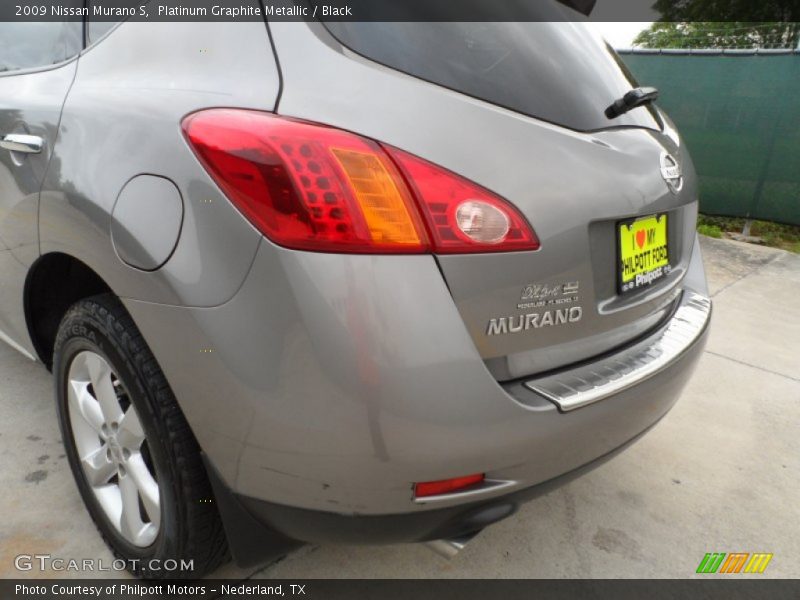 Platinum Graphite Metallic / Black 2009 Nissan Murano S